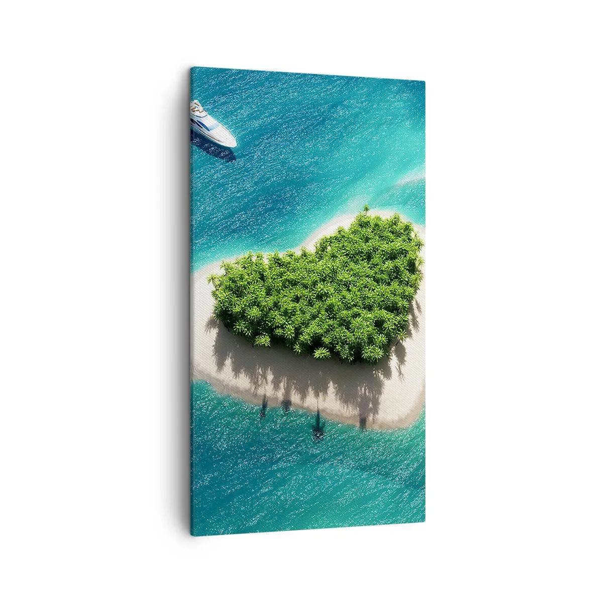 Lærredstryk - Billede på lærred - Jeg elsker sommeren - 45x80 cm