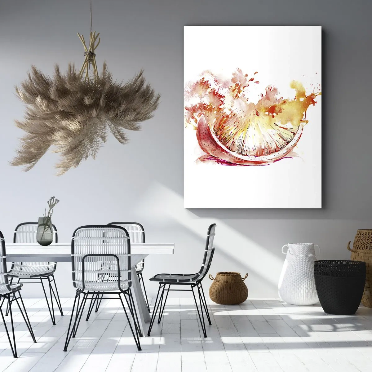 Lærredstryk - Billede på lærred - Saftig forfriskning - 50x70 cm
