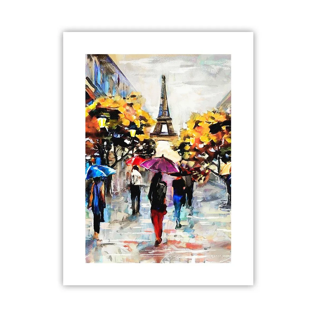 Plakat - Særligt smuk om efteråret - 30x40 cm