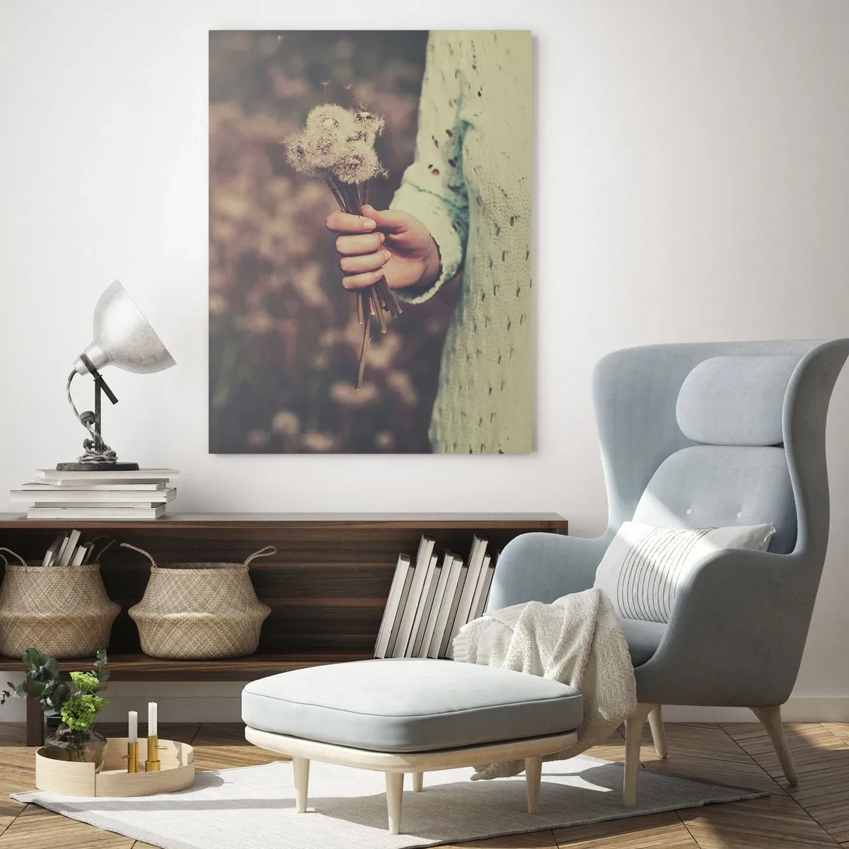Billede på glas - Behold dem, venligst - 50x70 cm