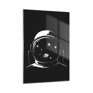 Billede på glas - Flot udsigt - 50x70 cm