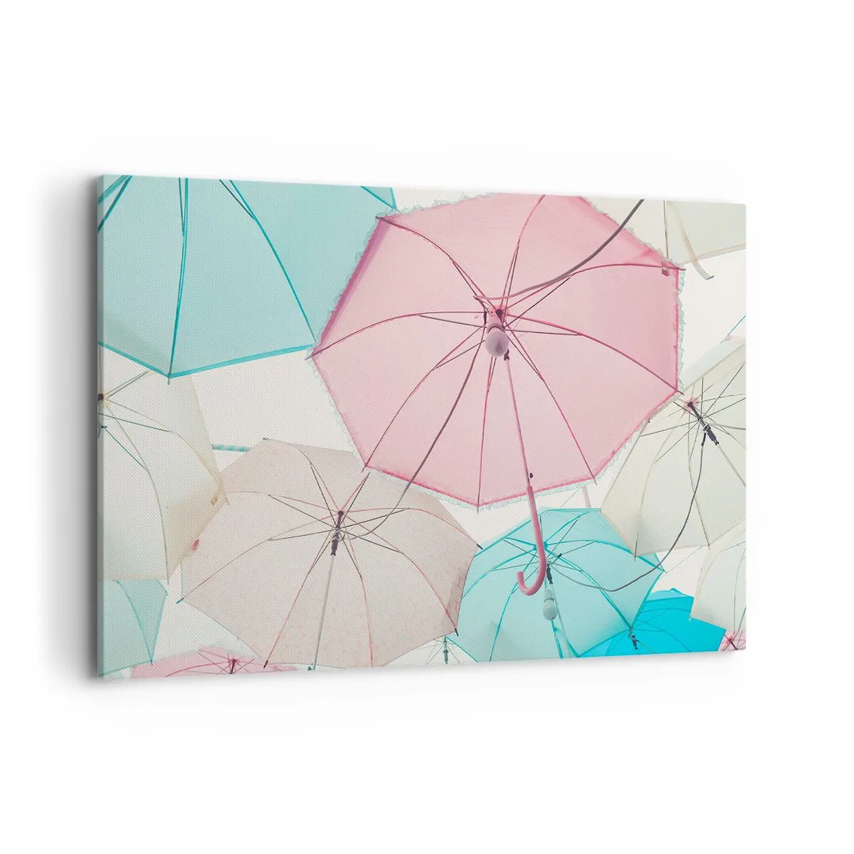 Lærredstryk - Billede på lærred - Nogle gange solskin, andre gange regn - 120x80 cm