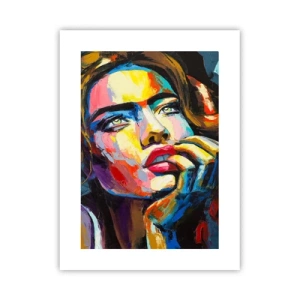 Plakat - Drømme som fugle svæver gennem himlen - 30x40 cm