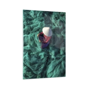Billede på glas - I et hav af lys - 70x100 cm