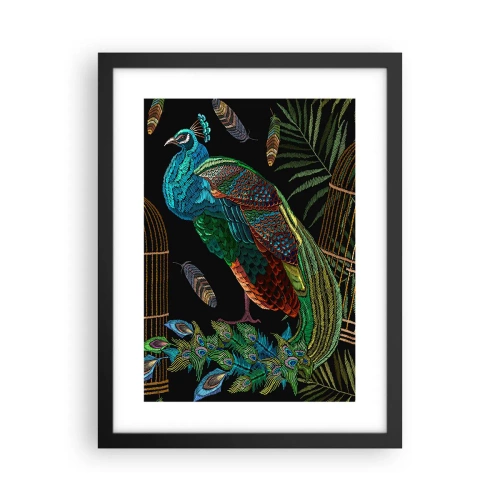 Plakat i sort ramme - I kongelige gevandter - 30x40 cm