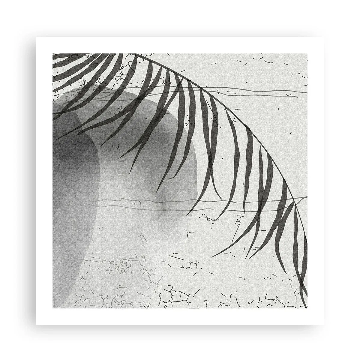 Plakat - Den subtile eksotisme i naturen - 60x60 cm