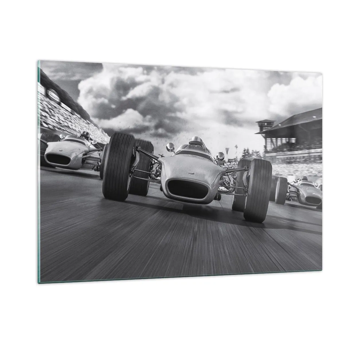 Billede på glas - Der er kraft! - 120x80 cm