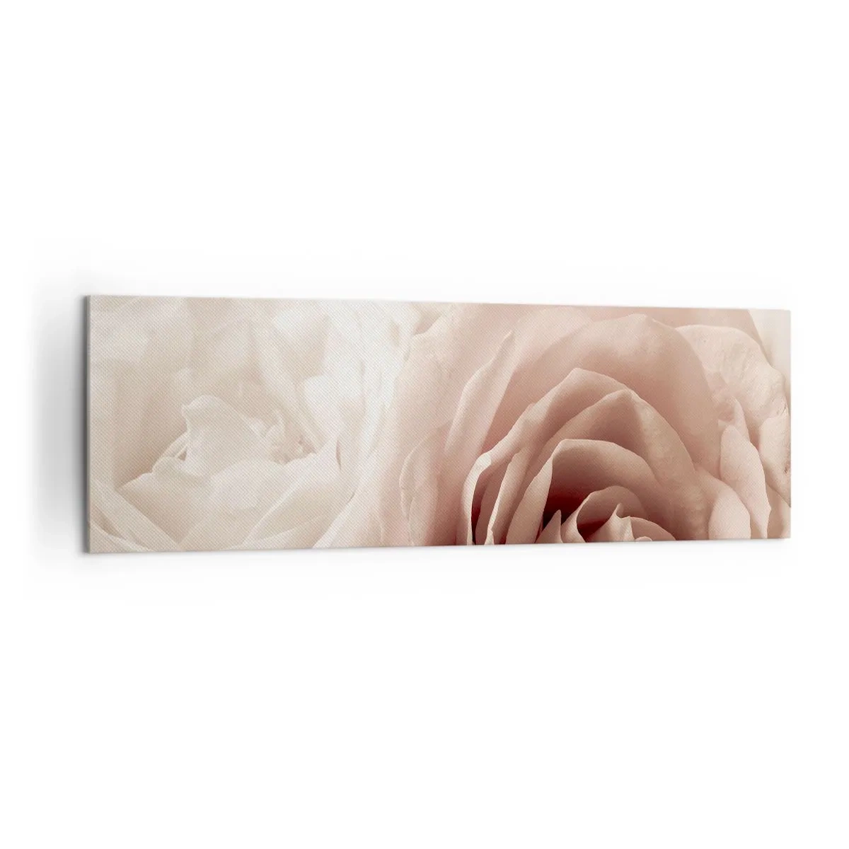Lærredstryk - Billede på lærred - I rosens hjerte - 160x50 cm