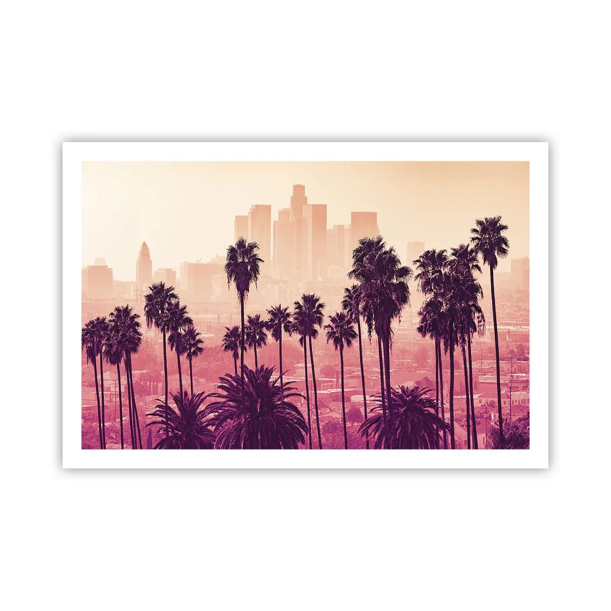 Plakat - Landskab i Californien - 91x61 cm
