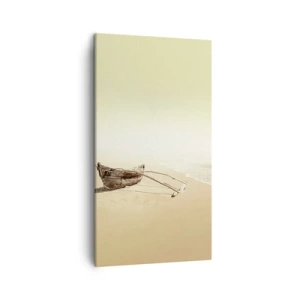 Lærredstryk - Billede på lærred - Et minde om Sydhavet - 45x80 cm