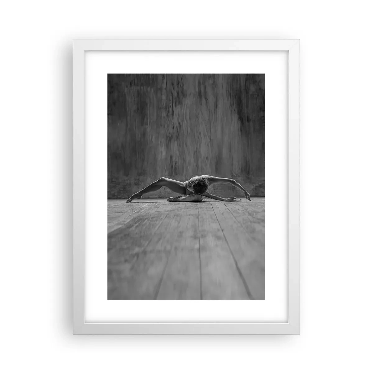 Plakat i hvid ramme - Symmetri fundet - 30x40 cm