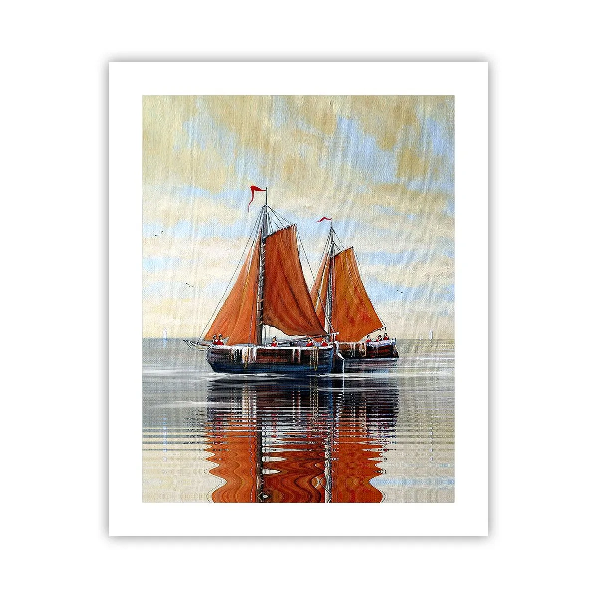 Plakat - Hey, sejl, sømand.... - 40x50 cm