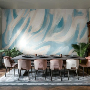 Fototapet på mål Premium Sand - Forårsbriser - Stykke, Lyse, Pastel