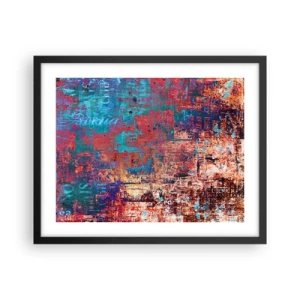 Plakat i sort ramme - Hukommelse og glemsel - 50x40 cm