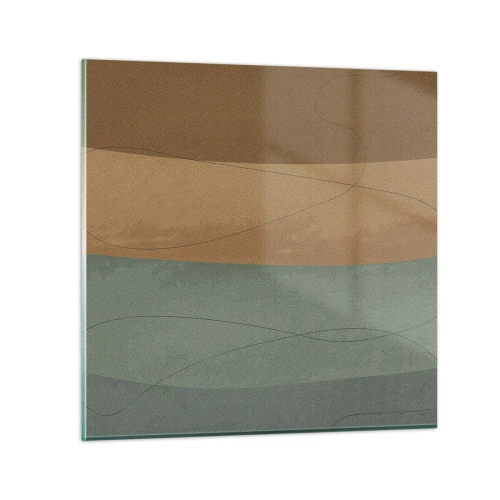 Billede på glas - Vandret sammensætning - 70x70 cm