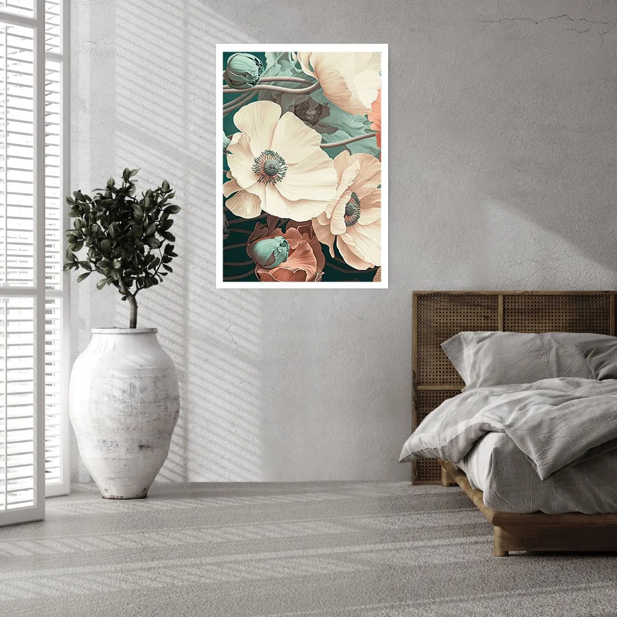 Plakat - Valmuernes hvisken - 50x70 cm