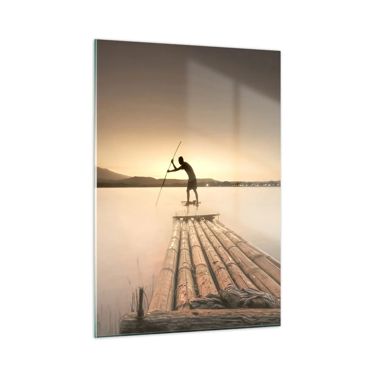 Billede på glas - Før du hviler - 50x70 cm