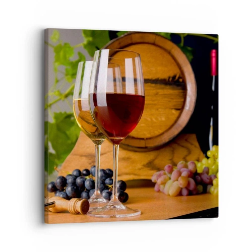 Lærredstryk - Billede på lærred - Som de gamle mestre - 30x30 cm