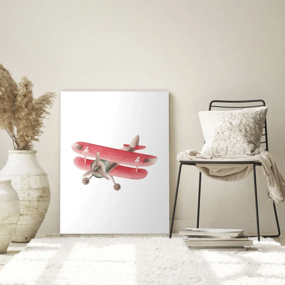 Billede på glas - Klar til at flyve højt - 80x120 cm