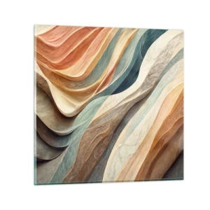 Billede på glas - Øjeblikke før forandring - 30x30 cm