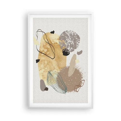 Plakat i hvid ramme - Anvendt plumkologi - 61x91 cm