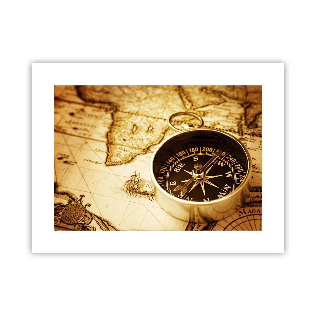 Plakat - Øst eller vest? - 40x30 cm