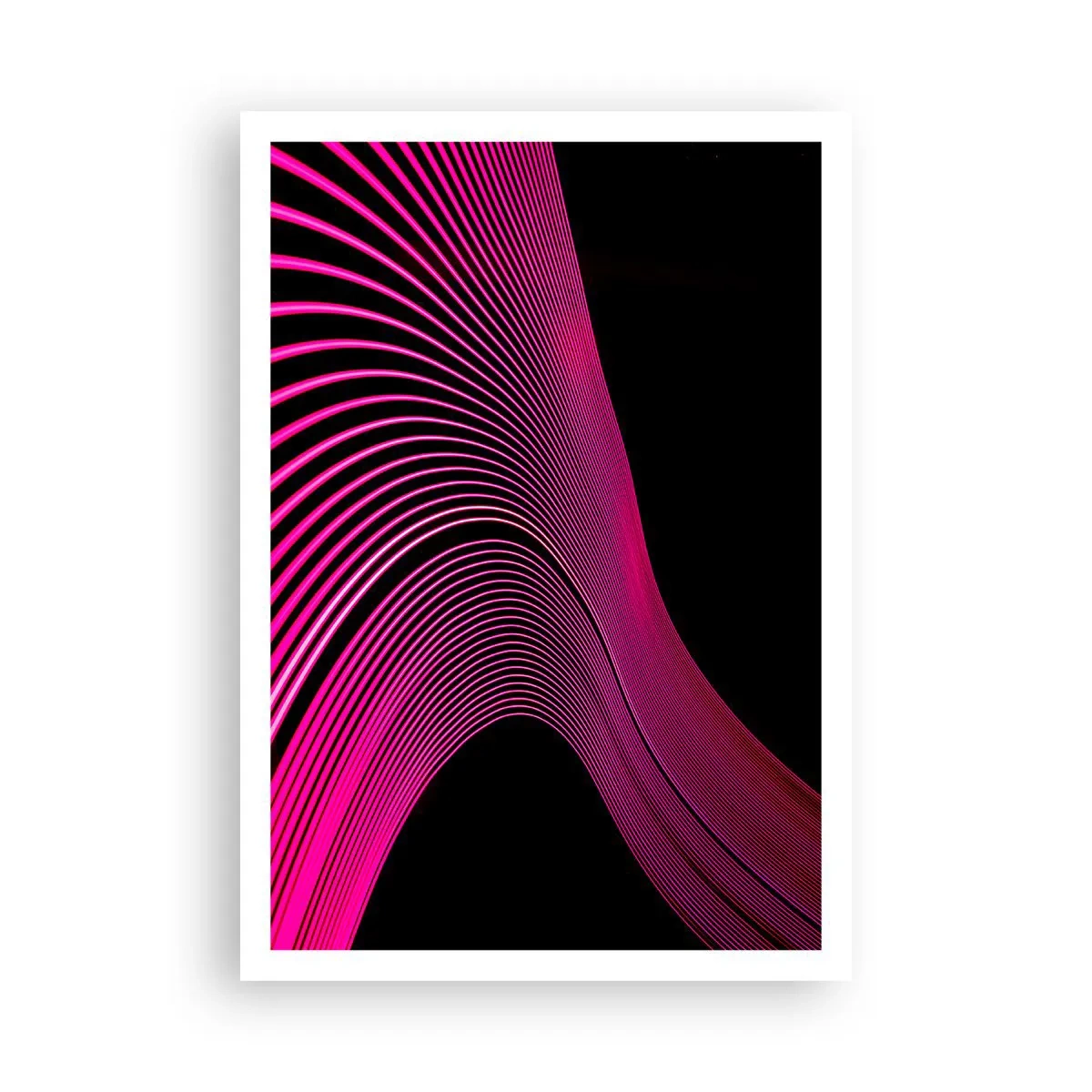 Plakat - En allé af lys - 70x100 cm