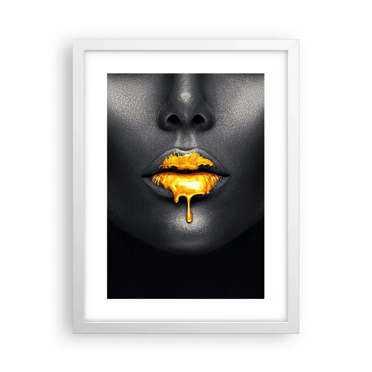 Plakat i hvid ramme - Gyldenmund - 30x40 cm