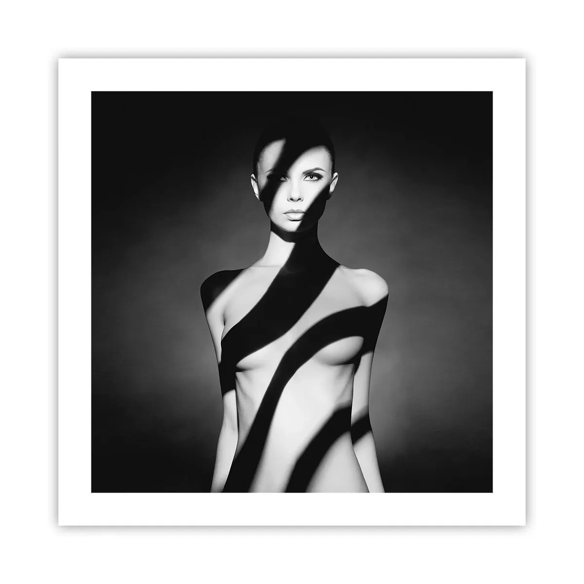 Plakat - I blænding og skygge - 50x50 cm