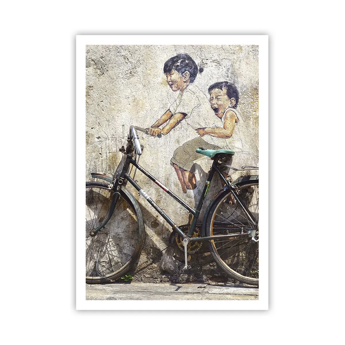 Plakat - Sandt eller falsk? - 70x100 cm