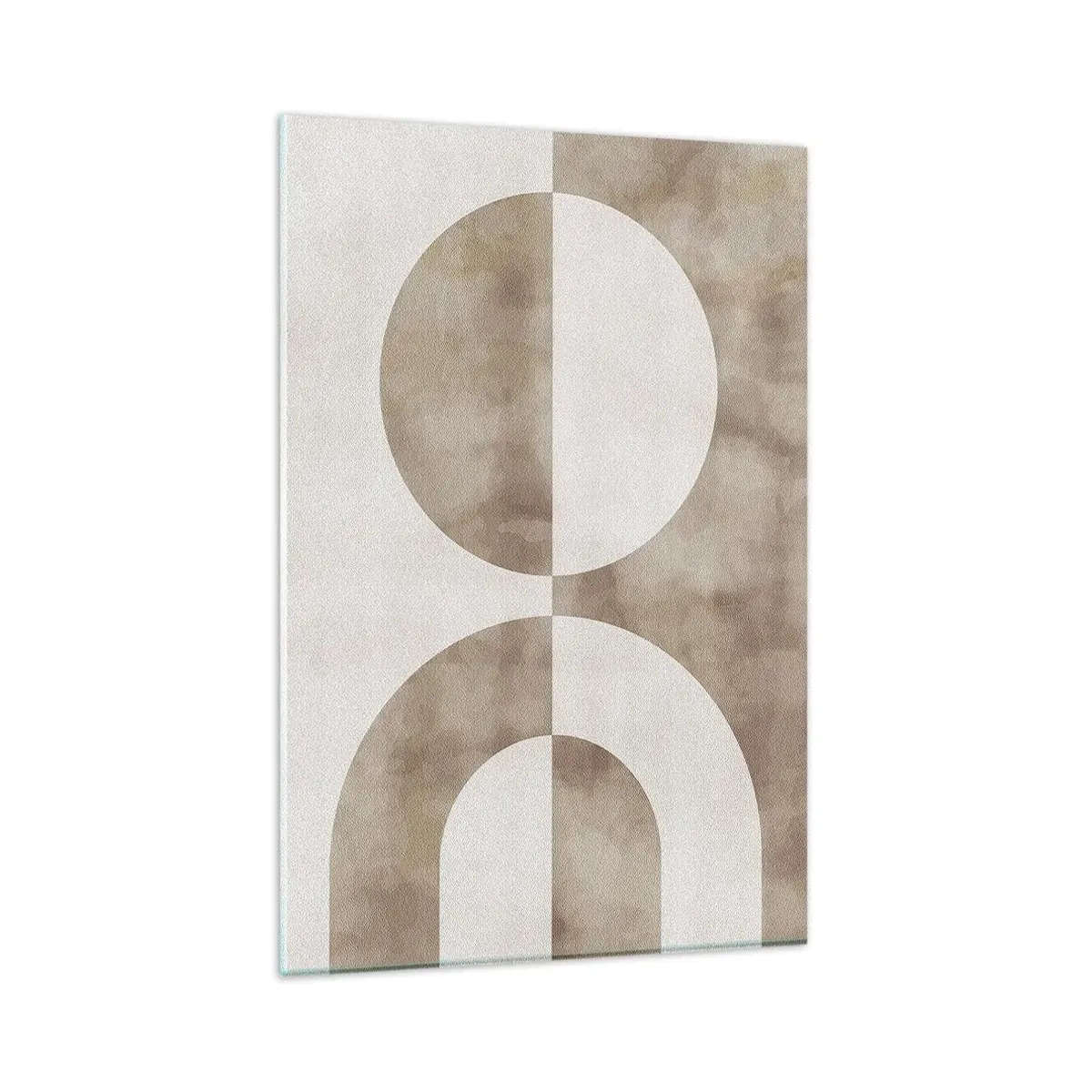 Billede på glas - Ligheder og forskelle - 80x120 cm