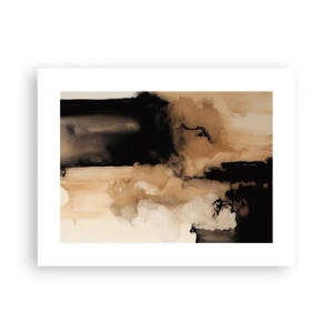 Plakat - En spændende abstraktion - 40x30 cm