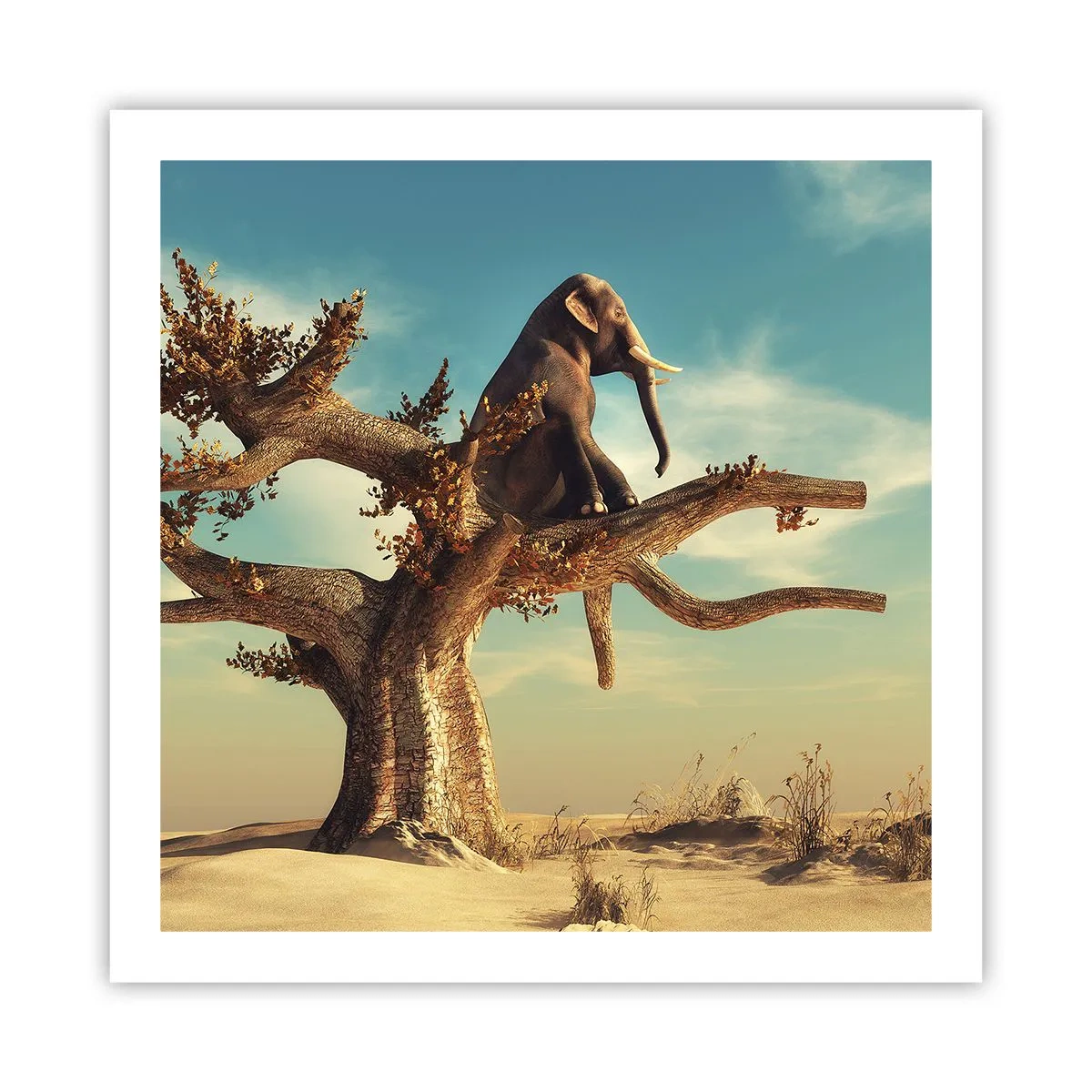 Plakat - Et nyt synspunkt - 60x60 cm