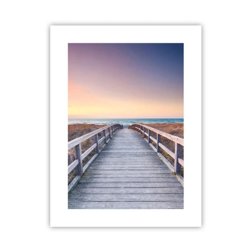 Plakat - Baltisk aften aura - 30x40 cm