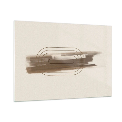 Billede på glas - Et pust af gråvejr - 100x70 cm