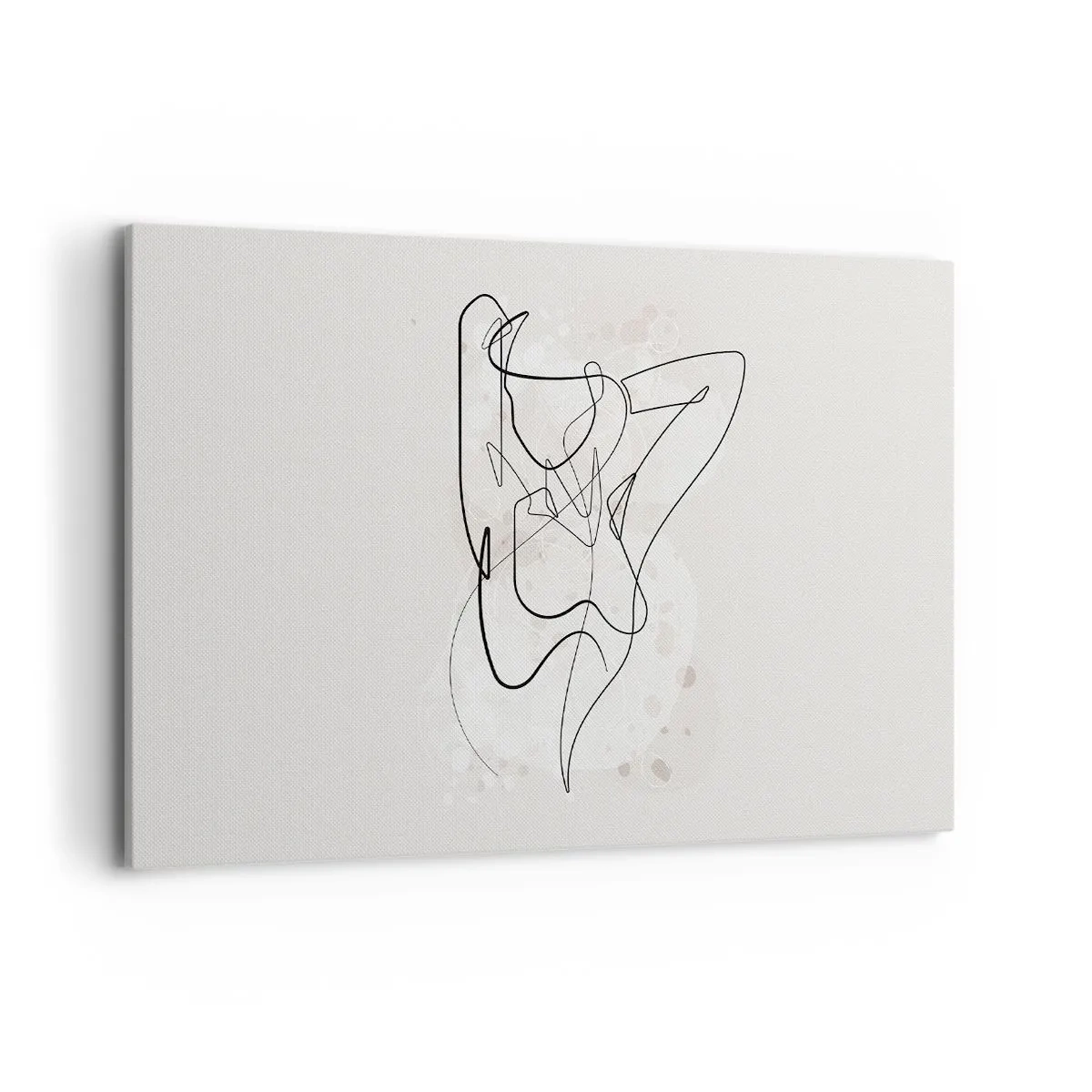 Lærredstryk - Billede på lærred - Forførelsens kunst - 120x80 cm