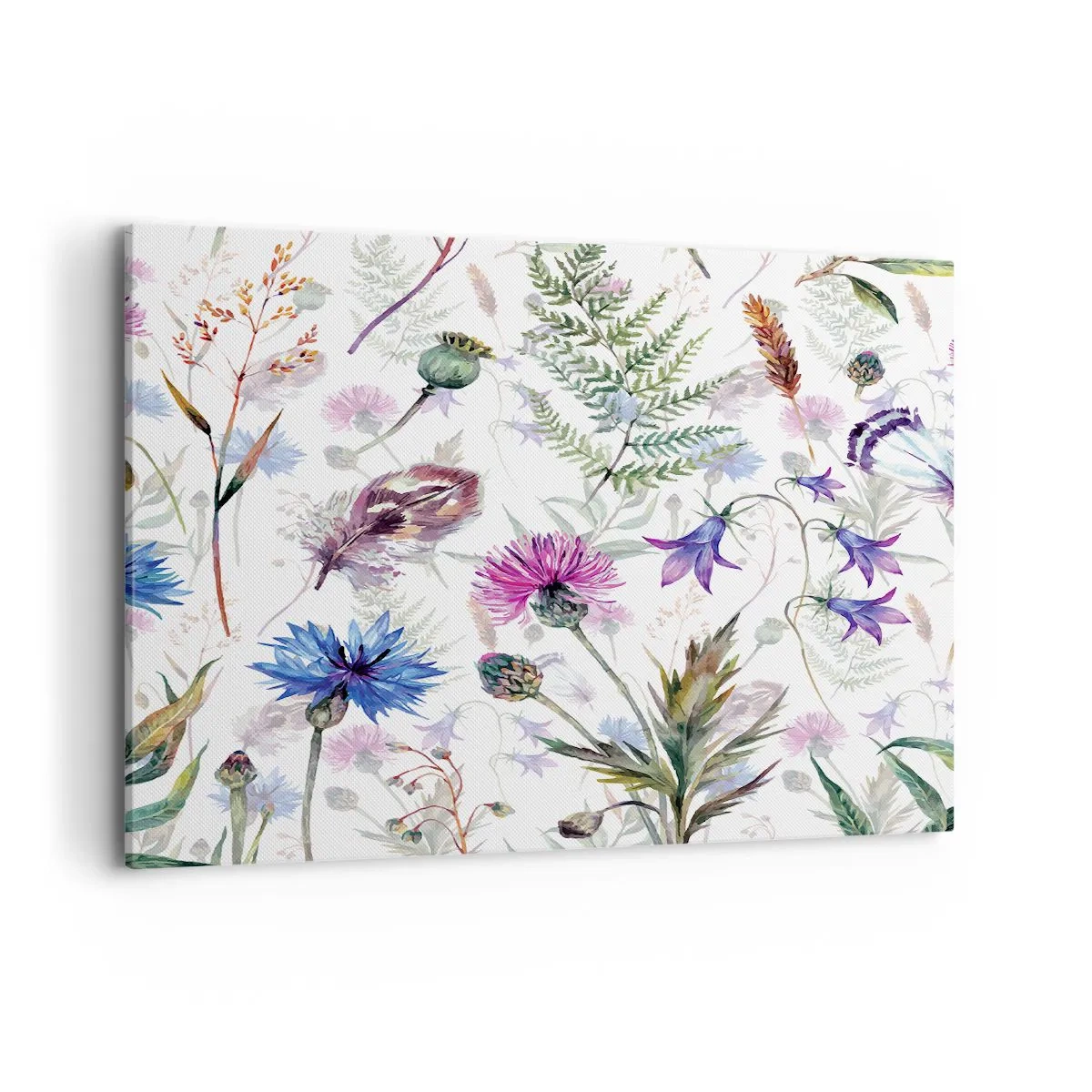 Lærredstryk - Billede på lærred - Polsk herbarium - 100x70 cm