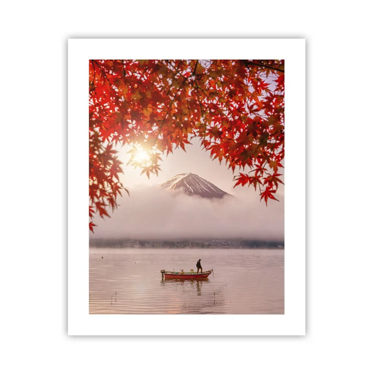 Plakat - I en japansk atmosfære - 40x50 cm