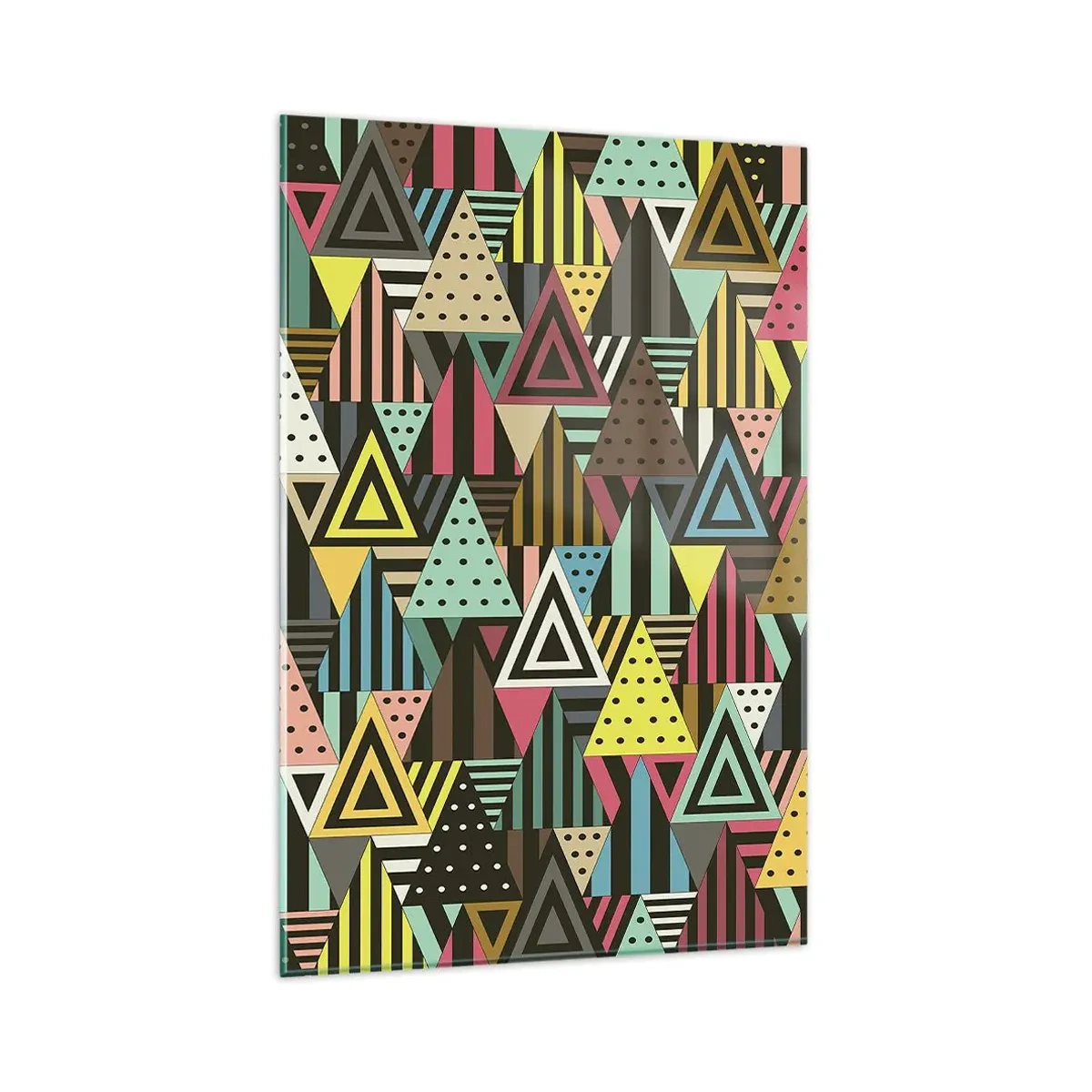 Billede på glas - I takt på tre - 80x120 cm