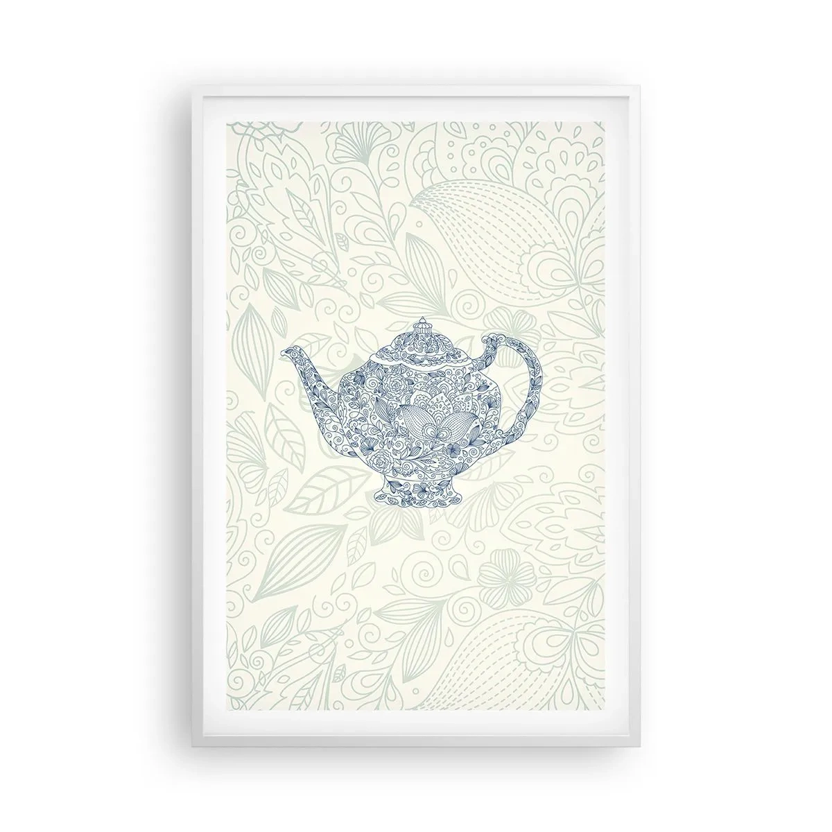 Plakat i hvid ramme - Teens charme - 61x91 cm