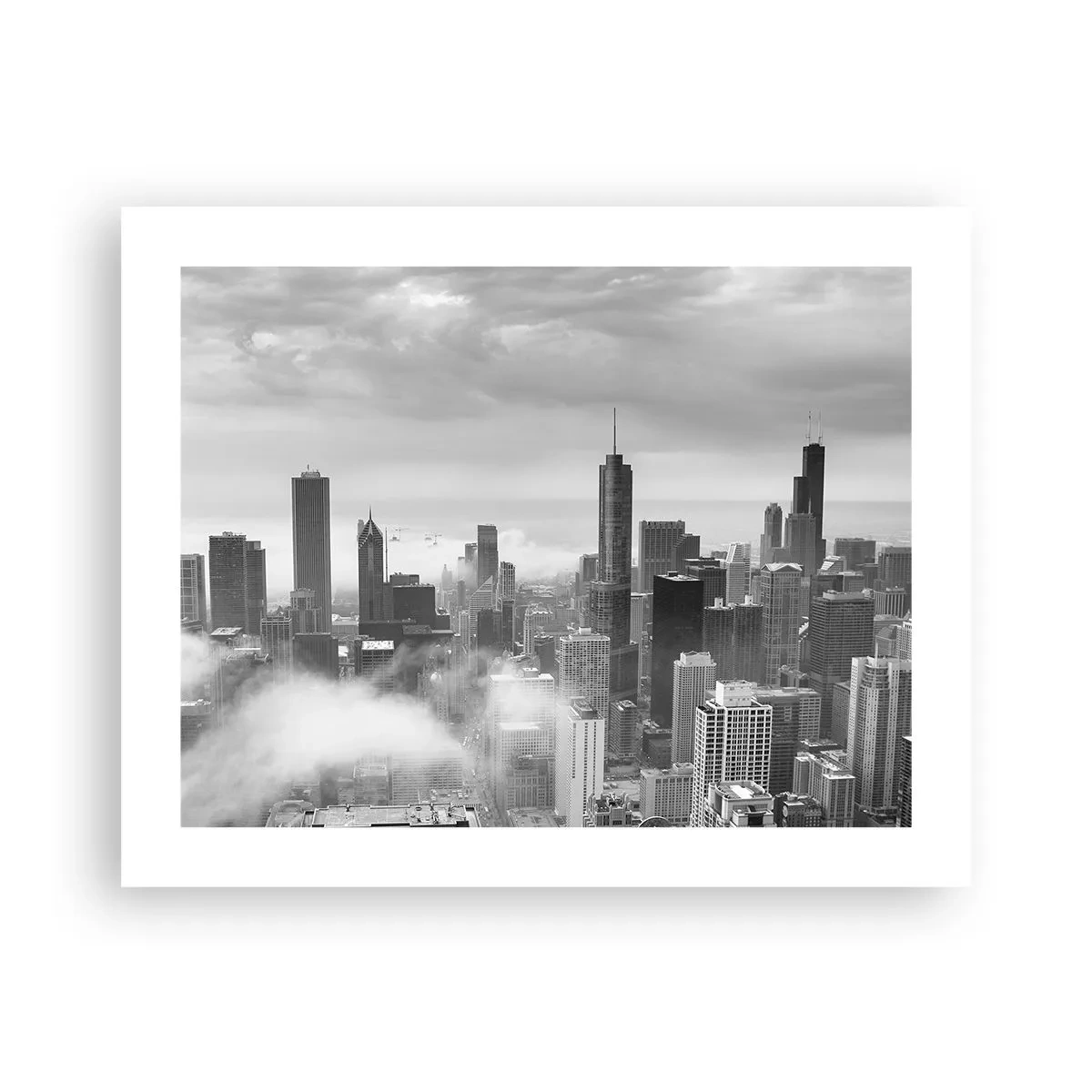 Plakat - Amerikansk landskab - 50x40 cm