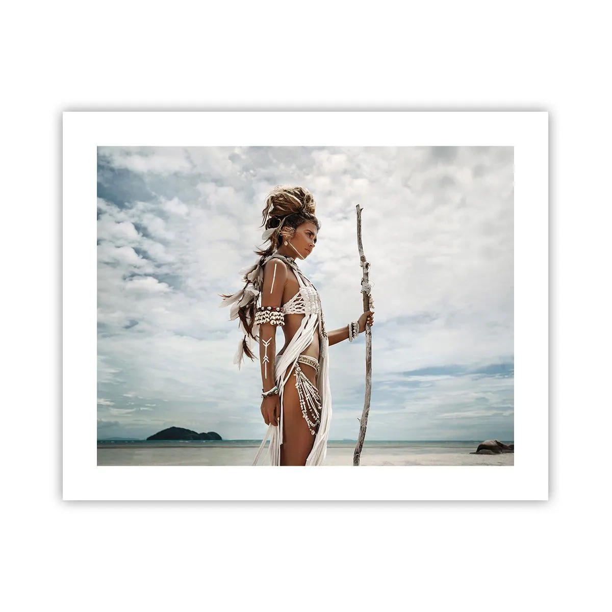 Plakat - Dronning af troperne - 50x40 cm