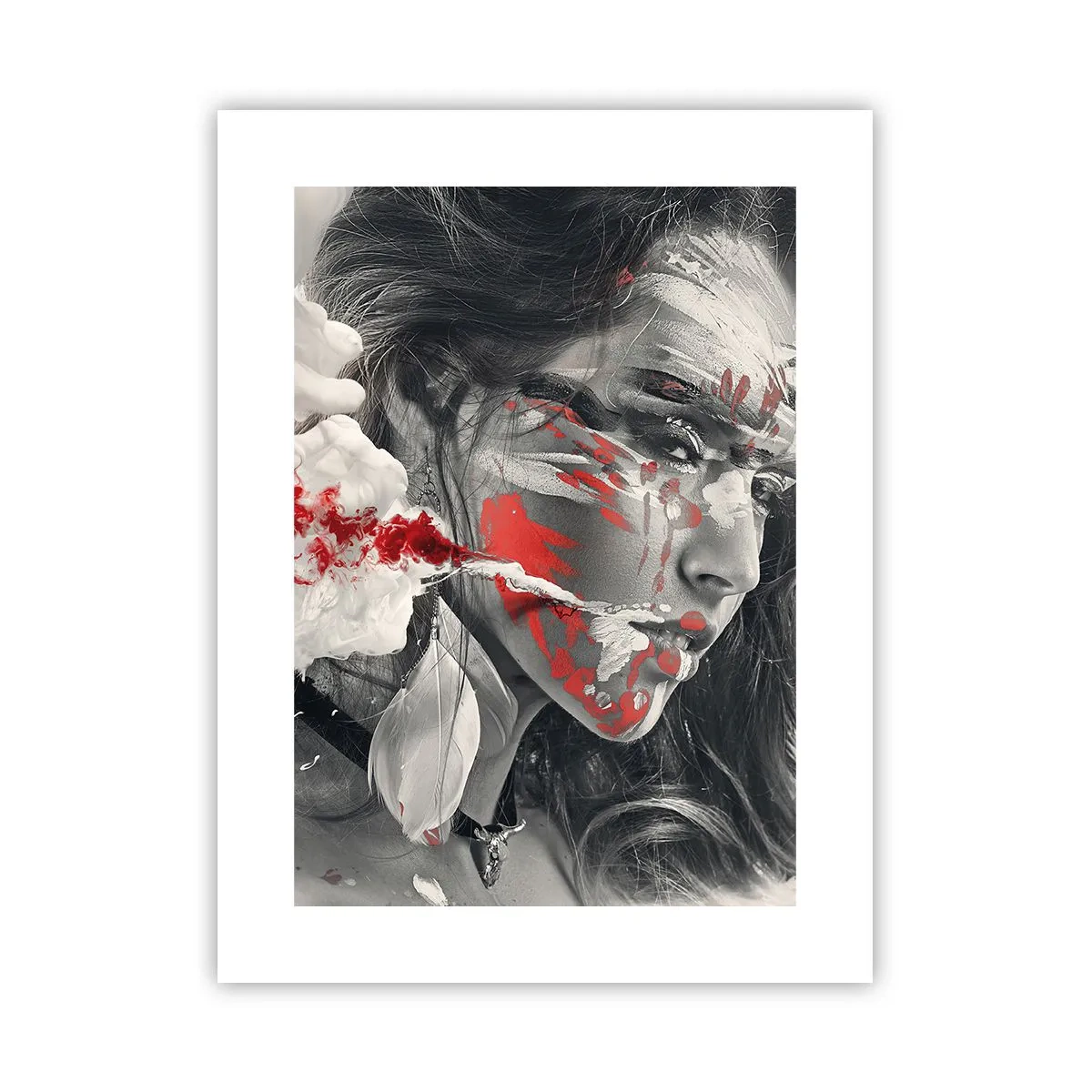 Plakat - I det absurdes damp - 30x40 cm