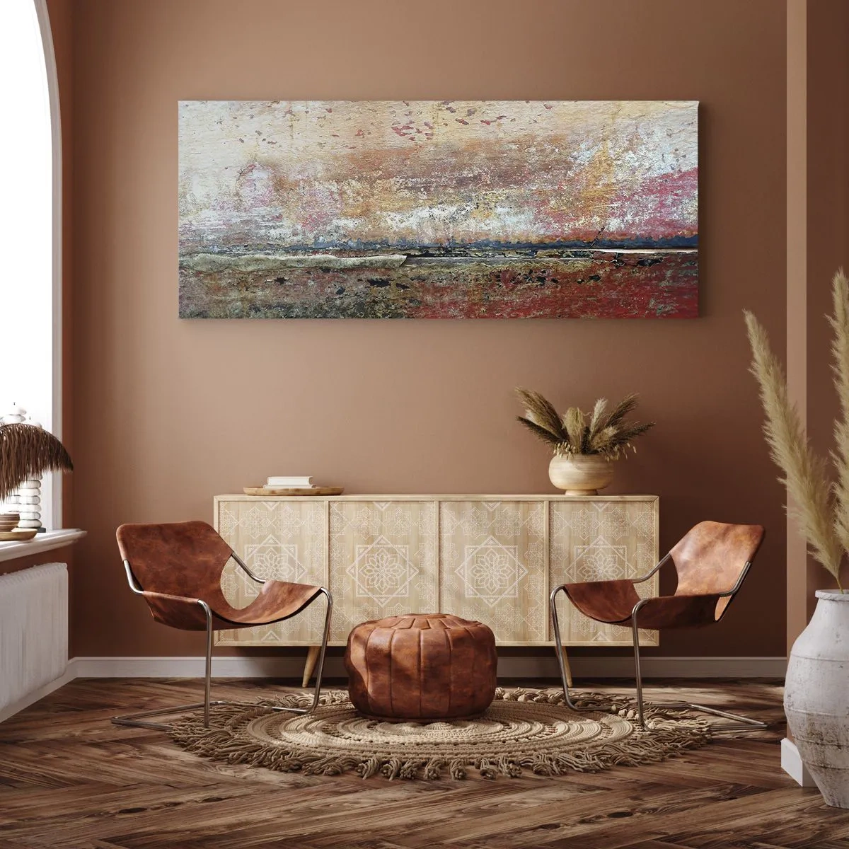 Lærredstryk - Billede på lærred - Måske er det havet - 100x40 cm