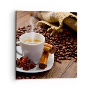 Lærredstryk - Billede på lærred - Krydret smag og aroma - 70x70 cm