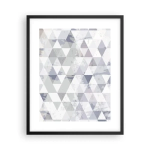 Plakat i sort ramme - I takt på tre - 40x50 cm