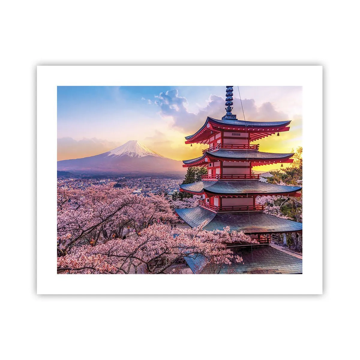 Plakat - Essensen af den japanske ånd - 50x40 cm