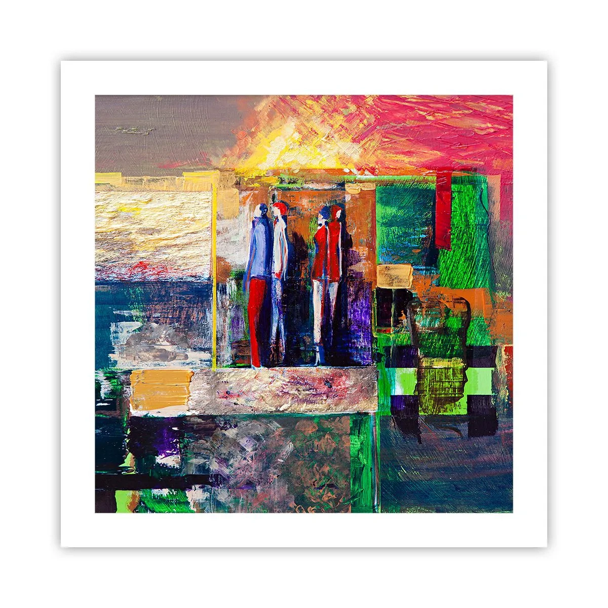 Plakat - Forhold og følelser - 50x50 cm