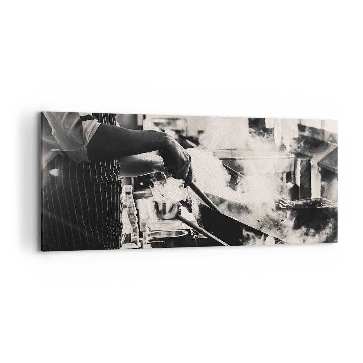 Lærredstryk - Billede på lærred - Smagernes alkymi - 120x50 cm