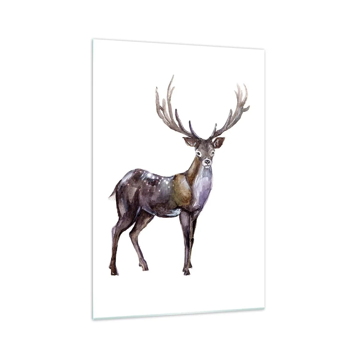 Billede på glas - Kongen af den nordlige ødemark - 70x100 cm